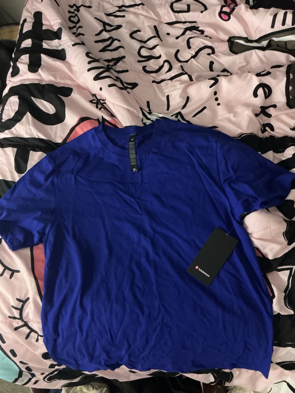 lululemon athletica Men's Short Sleeve Tee - Cobalt Blue
